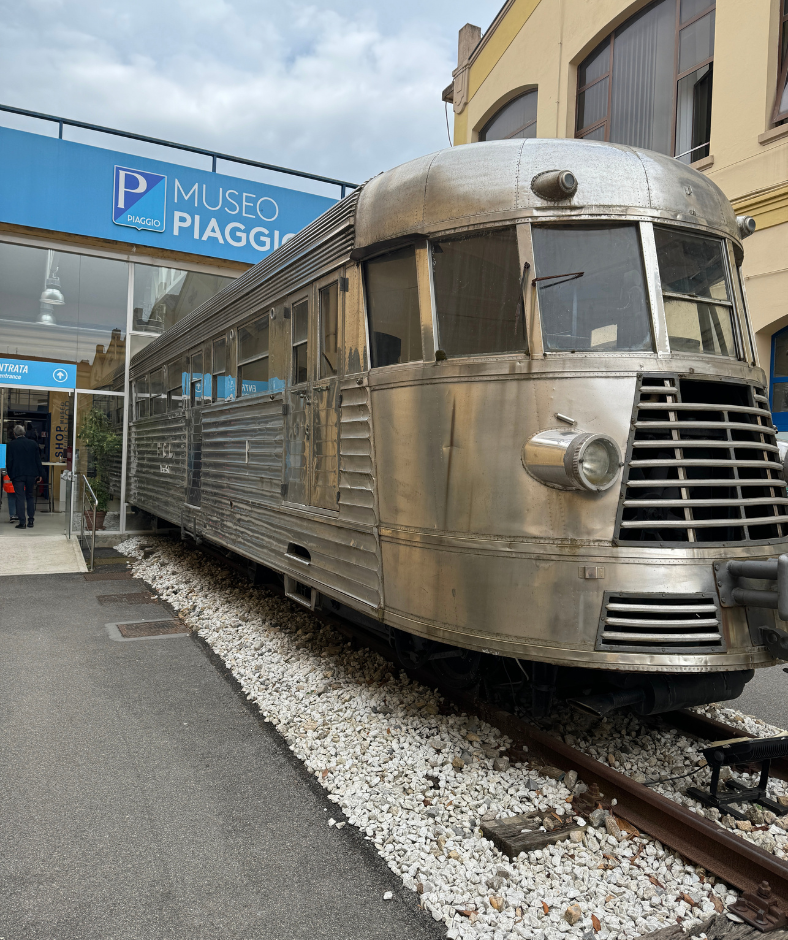 Ingang Piaggio museum Italie